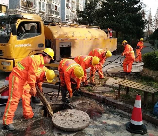 莲都市政管道清淤